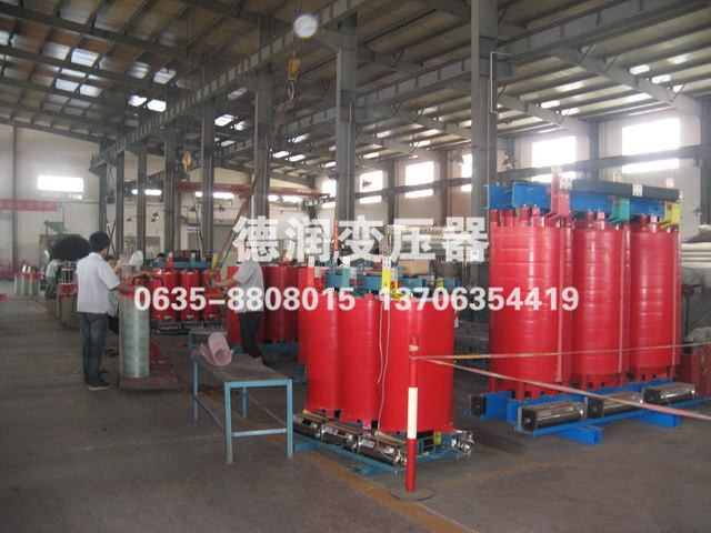 白银4000KVA干式变压器